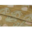 Rug & Kilim’S Block Print Custom Rug Design In Gold With Pink And Green Florals-945219035