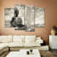 Reproduction d'art sur toile BW-1211009303
