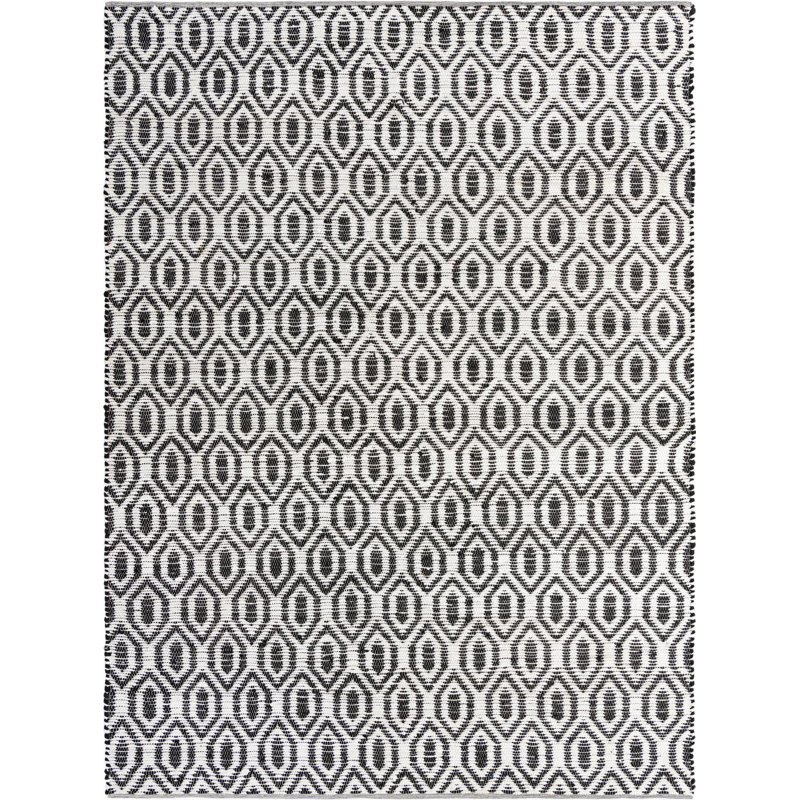 Egge Cotton Geometric Indoor Rug, Rectangle 10' x 14'