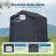 Galvanized Steel Storage Canopy