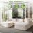 106" U-Shaped Sectional Sofa, Ultra-Cozy Cloud Couch Deep Seating Sectional with Ottomans | Perfect for Living Rooms-1013756555-1015883793