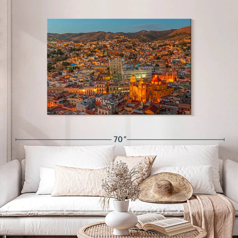 Kavia Blue Hour à Guanajuato, H 32 po x l 48 po