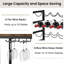 Belsan Floor Wine Bottle & Glass Rack