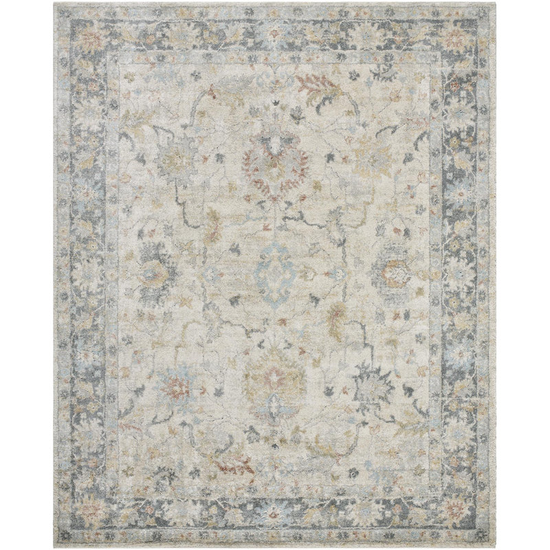 Hengrove Machine Woven Indoor Area Rug, Rectangle 7'10" x 10'