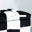 Button-Tufted Velvet Storage Ottoman