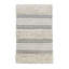 Tapis de bain tissé à rayures texturées 20 po x 32 po