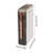 3-Tiers Free Standing Plastic Narrow Slim Storage Cabinet With Drawers