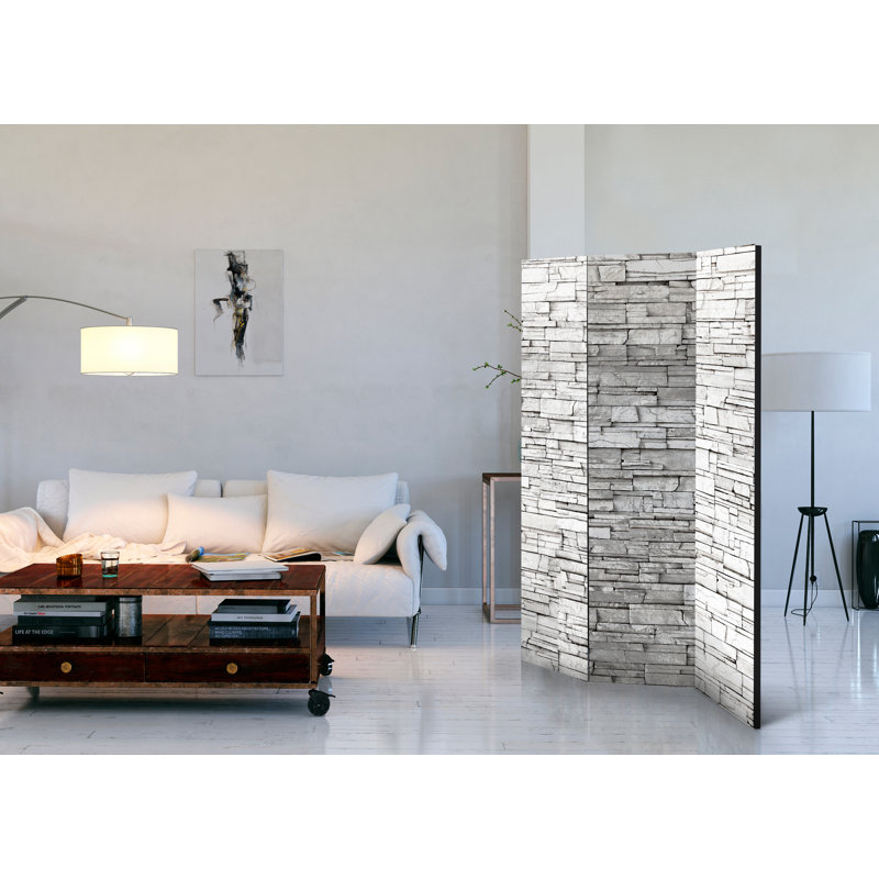 135cm W x 172cm H 3 - Panel One Sided Room Divider Folding Room Divider