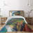 Bunny Coastal Polyester Coverlet