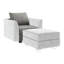 Modern Middle Seat Module For Modular Sofa Customizable Sectional Sofa-1947124076