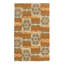 Flatweave Wool Ikat Area Rug in Multi