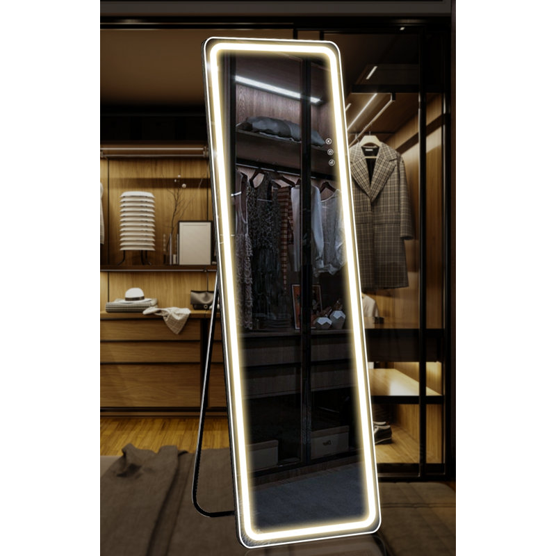 Miroir pleine grandeur avec DEL