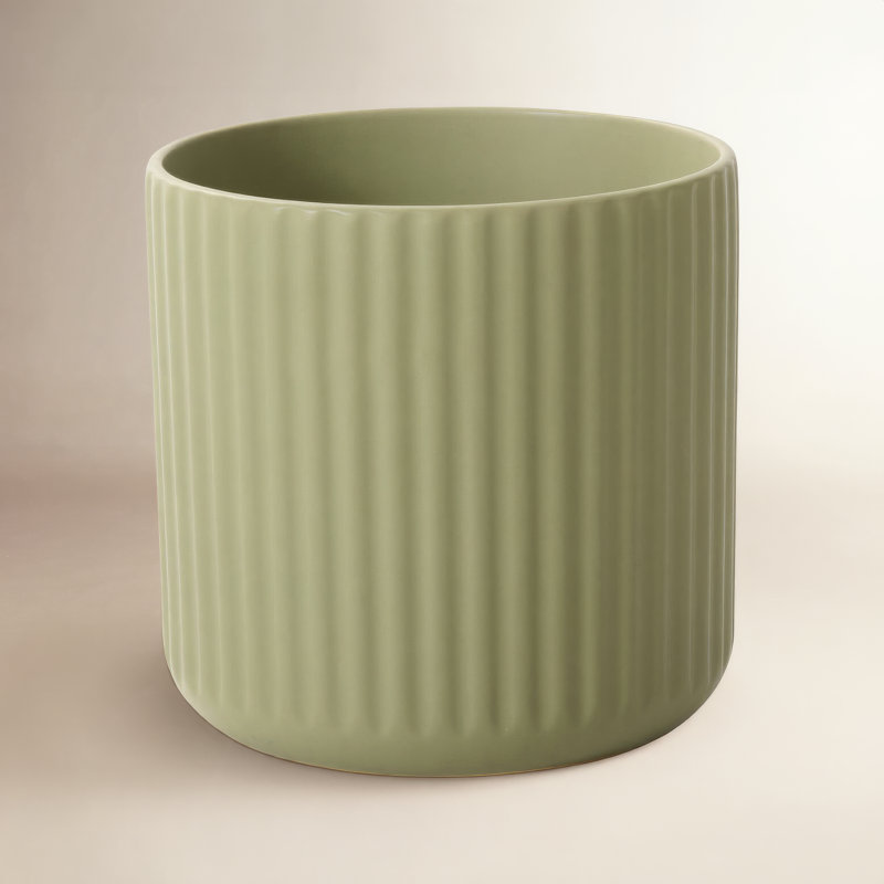 Simona Beam Pot, 10.75" H x 11.25" W x 11.25" D