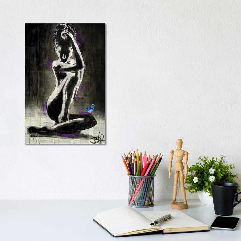 Verity And Hope by Loui Jover - Wrapped Canvas Print, 20.32 cm H x 30.48 cm W
