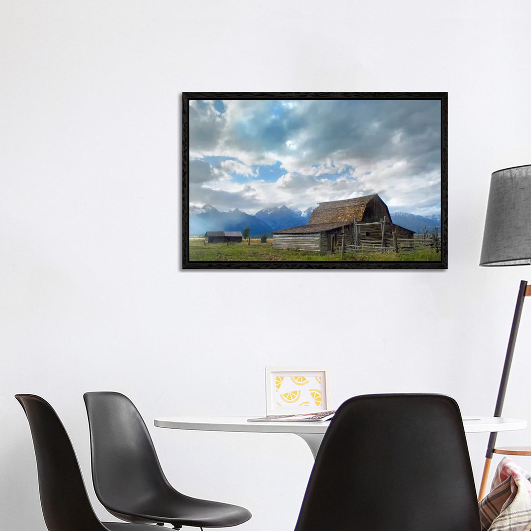 Mormon Row Barn, Grand Teton National Park, Wyoming I by Tim Fitzharris - Gallery-Wrapped Canvas Giclée on Canvas