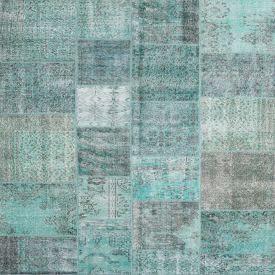 Tapis crème / bleu Shamong