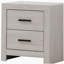Table de chevet 2 tiroirs Brantford-715238820