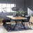 Sten 83" Wood Farmhouse Dining Table