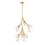 Lustre unique à 10 lumières Dreanda-126783169