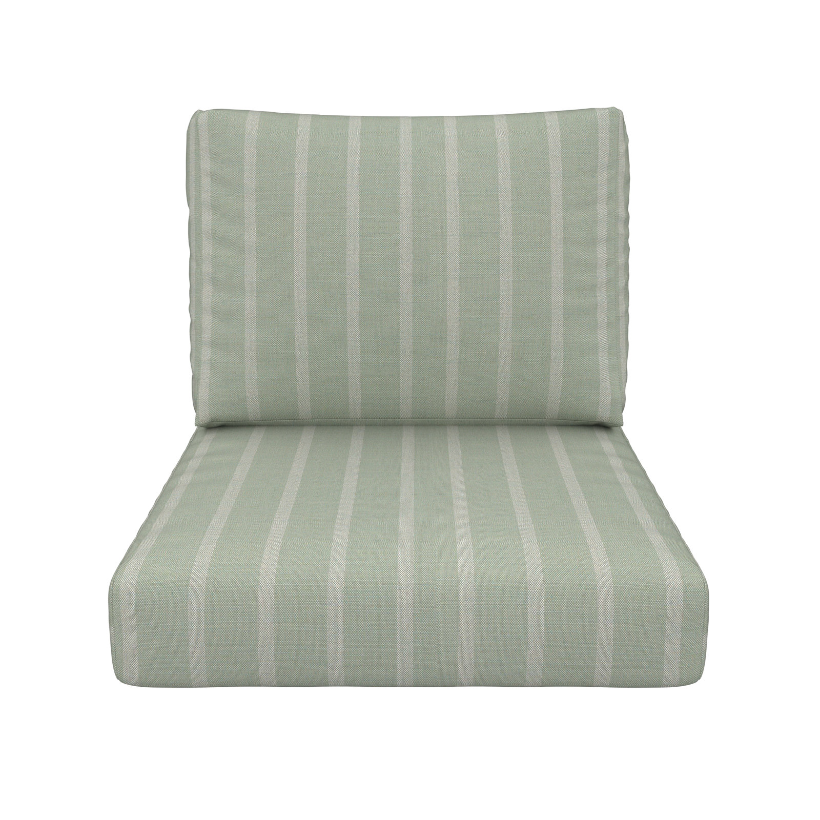 Lani Sunbrella Outdoor Lounge Chair Cushion, Unwind Rainwashed