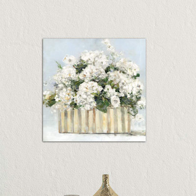 Sweet Hydrangeas 1 Piece Wrapped Canvas Painting