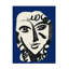 Art sur toile bleu, le petit doyen, Bachelor-105648691