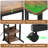 Swapan Adjustable Height C End Table-468942317
