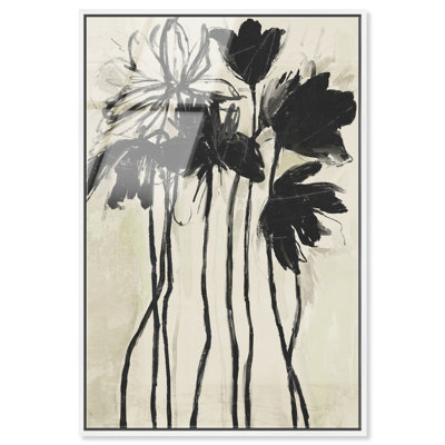 Flower Abstract Studio High-Gloss Frameless Acrylic Glass Wall Art Floral & Botanical Print by Oliver Gal, Ready to Hang, 10 x 15