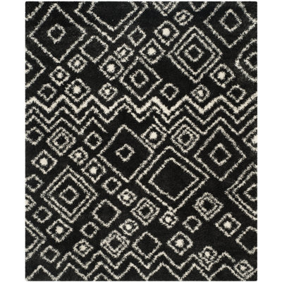 Sgb-Belize Shag Performance Geometric Rug