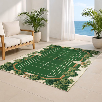 Tapis vert français intérieur et extérieur