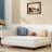 L-shaped Linen Daybed With Solid Wood Legs-948222560-948222565