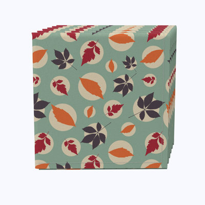 Cotton Floral Square Napkin