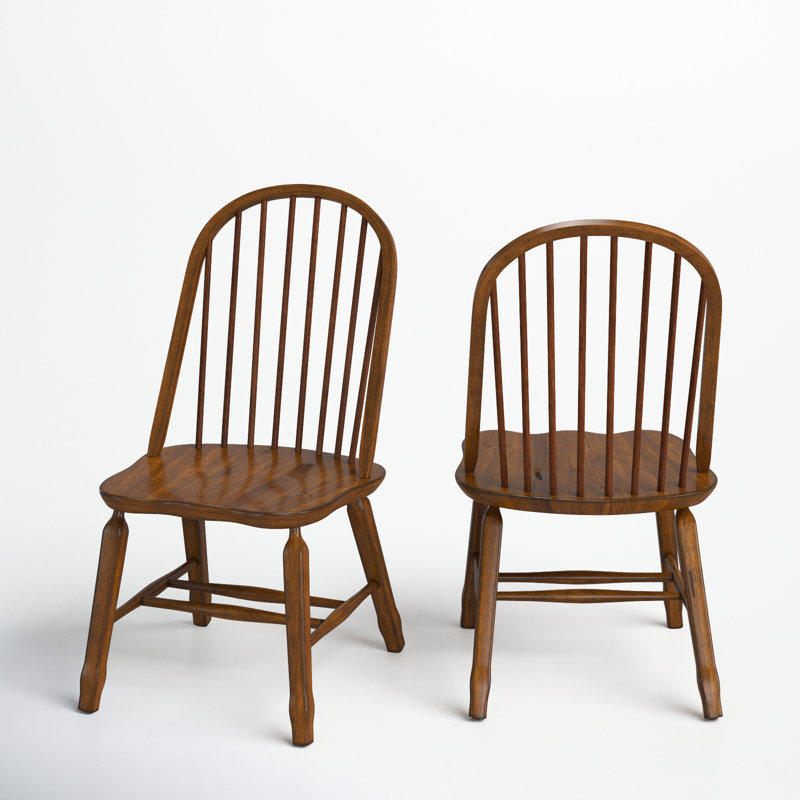 Makira Windsor Chair, Rustic Oak