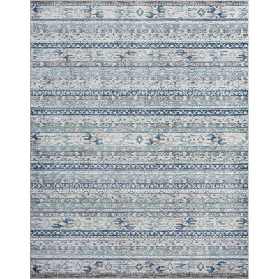 Tapis gris Deundre