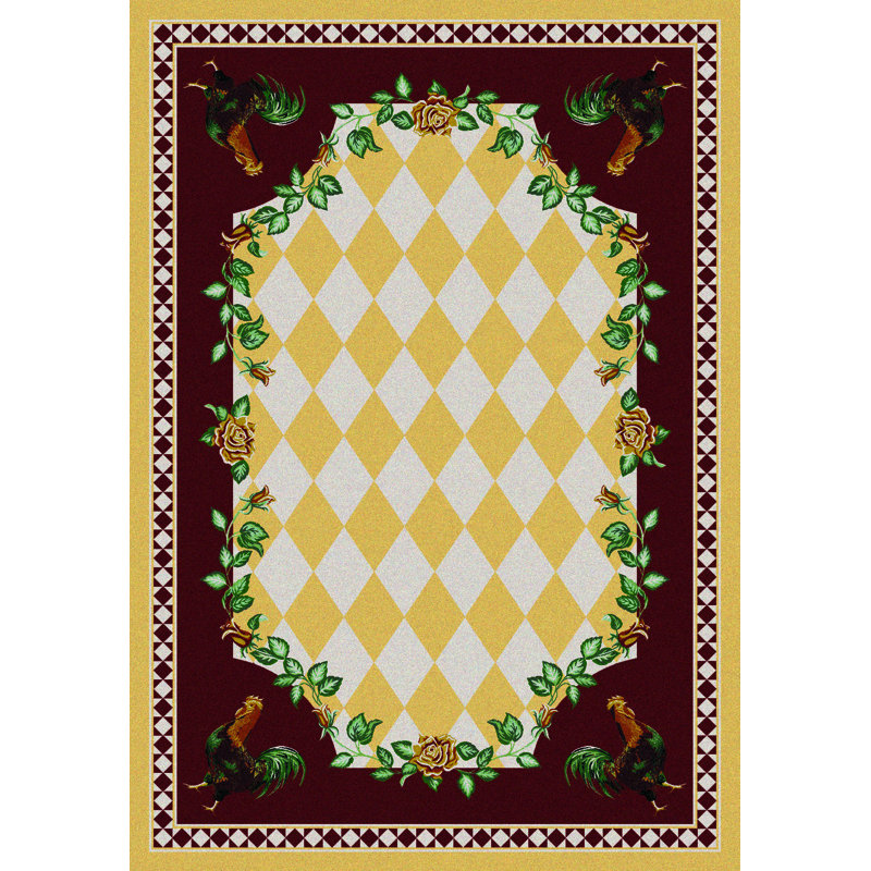 Chinn Geometric Indoor Rug, Rectangle 5'4" x 7'8"