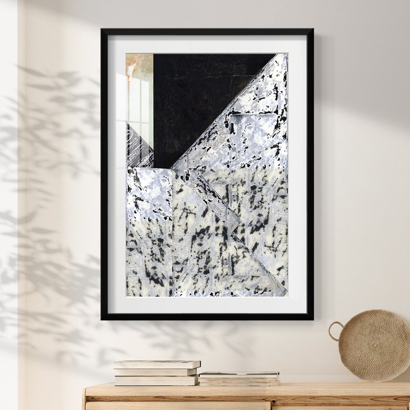 Tiles & Texture Abstract Angles II -Framed Print