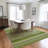 Kinslee Washable Striped Indoor / Outdoor Rug-177141975