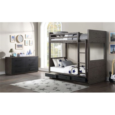 Twin Bunk Bed Bedroom Set