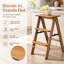 3 - Step Bamboo Small Step Ladder