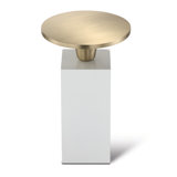 Stainless Steel Top End Table