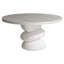 Navar Round Pine Wood Dining Table