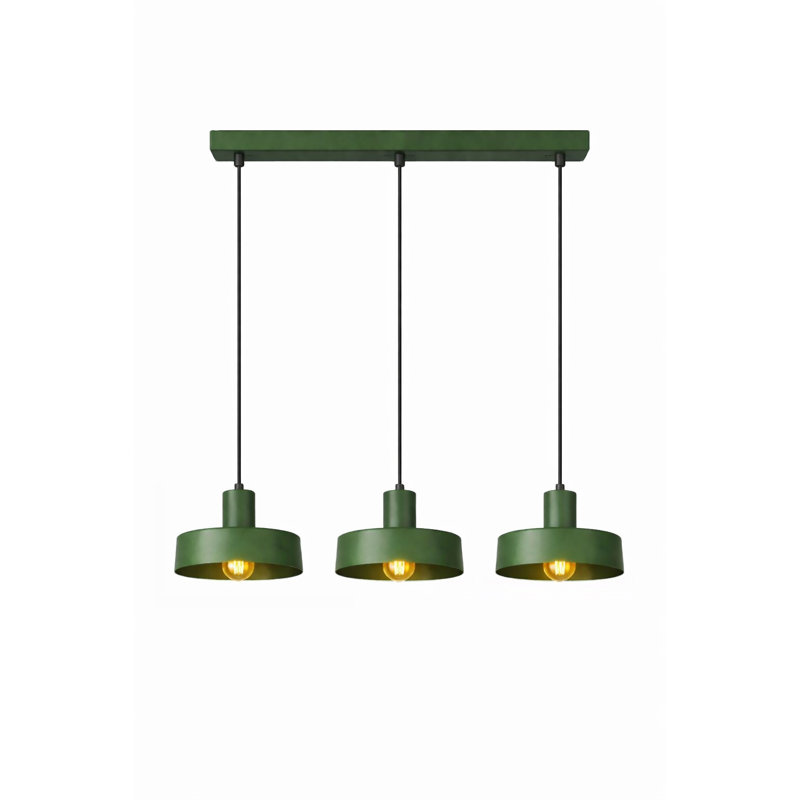 - Light Pendant, Matte Green