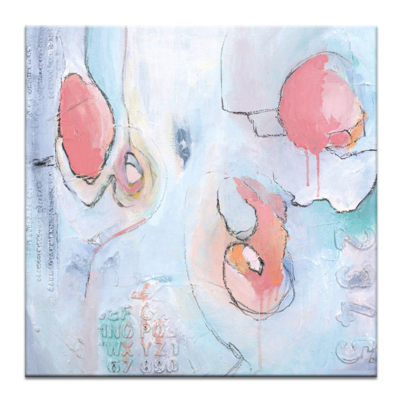 Chloe by Julie Ahmad - Print on Canvas, 76cm H x 76cm W x 3.8cm D