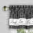 Checkered Tailored Kitchen Curtain-22502343-22502337
