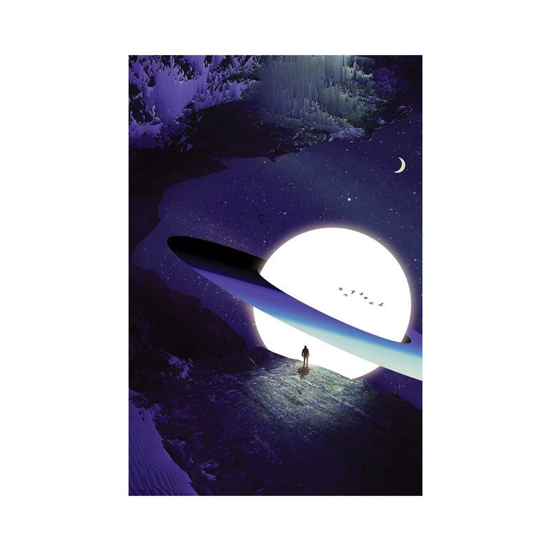 Rendezvous 1 Piece Wall Art on Canvas, 66.04cm H x 45.72cm W x 1.91cm D, Wrapped Canvas