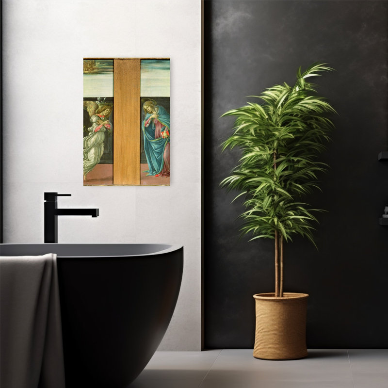 Reproduction d'art mural abstrait abstrait, H 24 po x l 16 po