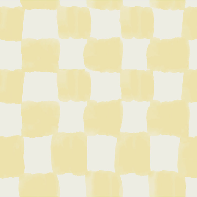 Papier peint adhésif Tess, Jaune