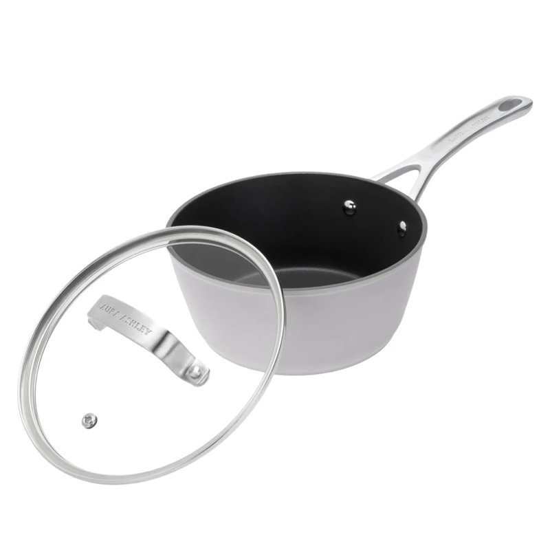 2.74L Aluminum Saucepan, Dark Grey