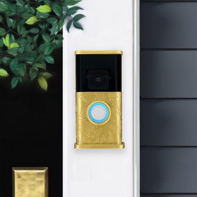 Wildflower Video Doorbell Cover (Ring 3, 3 Plus, 4, Battery Plus, Battery Pro Compatible)