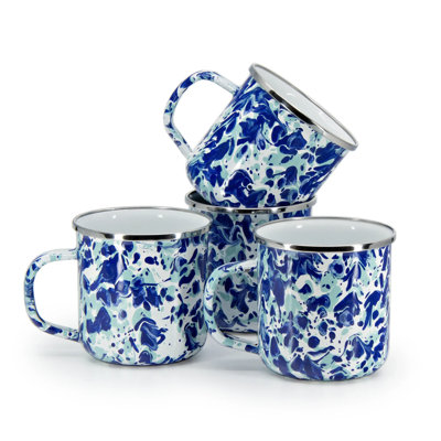 Swirl Aluminum Coffee Mug
